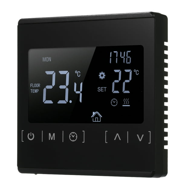 LCD Touch Screen Thermostat Electric Floor Heating System Water Heat Controller LCD Touch Screen Thermostat Electric Floor Heating System Water Heat Controller
